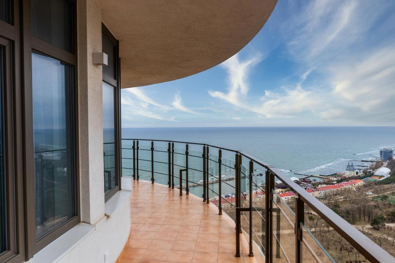 44 Pearl 1-Bedroom Panoramic Sea View Apartment Odessa Eksteriør billede