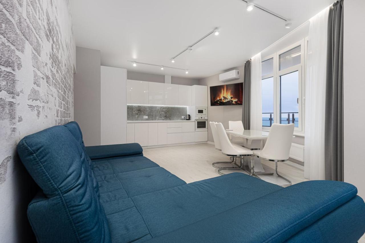 44 Pearl 1-Bedroom Panoramic Sea View Apartment Odessa Eksteriør billede
